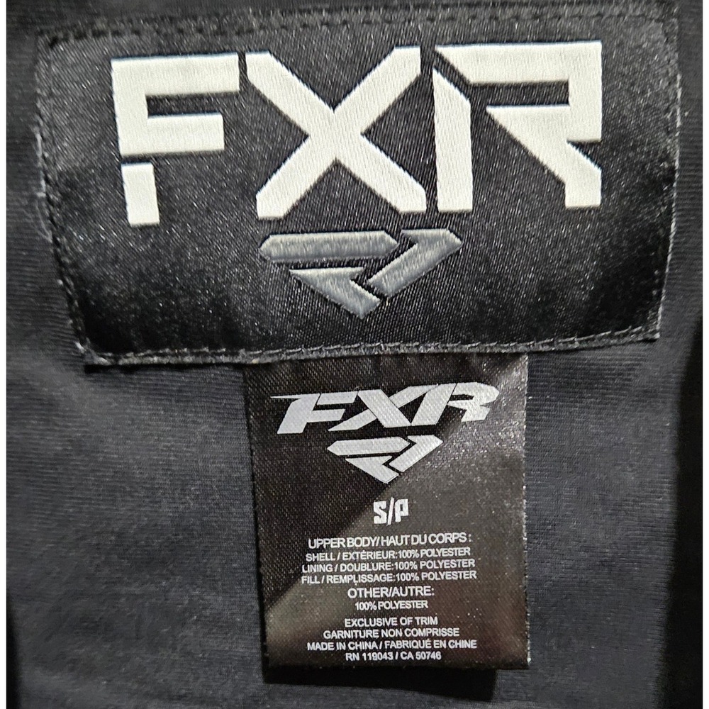 FXR Excursion Lite Hybrid Pro Series Puffer Jacket Hooded Mens Small Zip Pockets - Picture 6 of 8